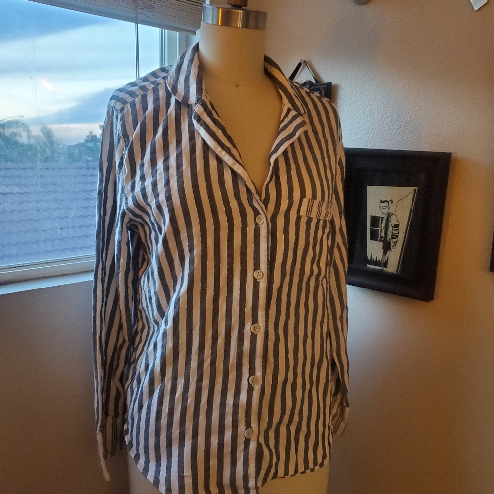 Victoria's Secret Flannel Sleep Top